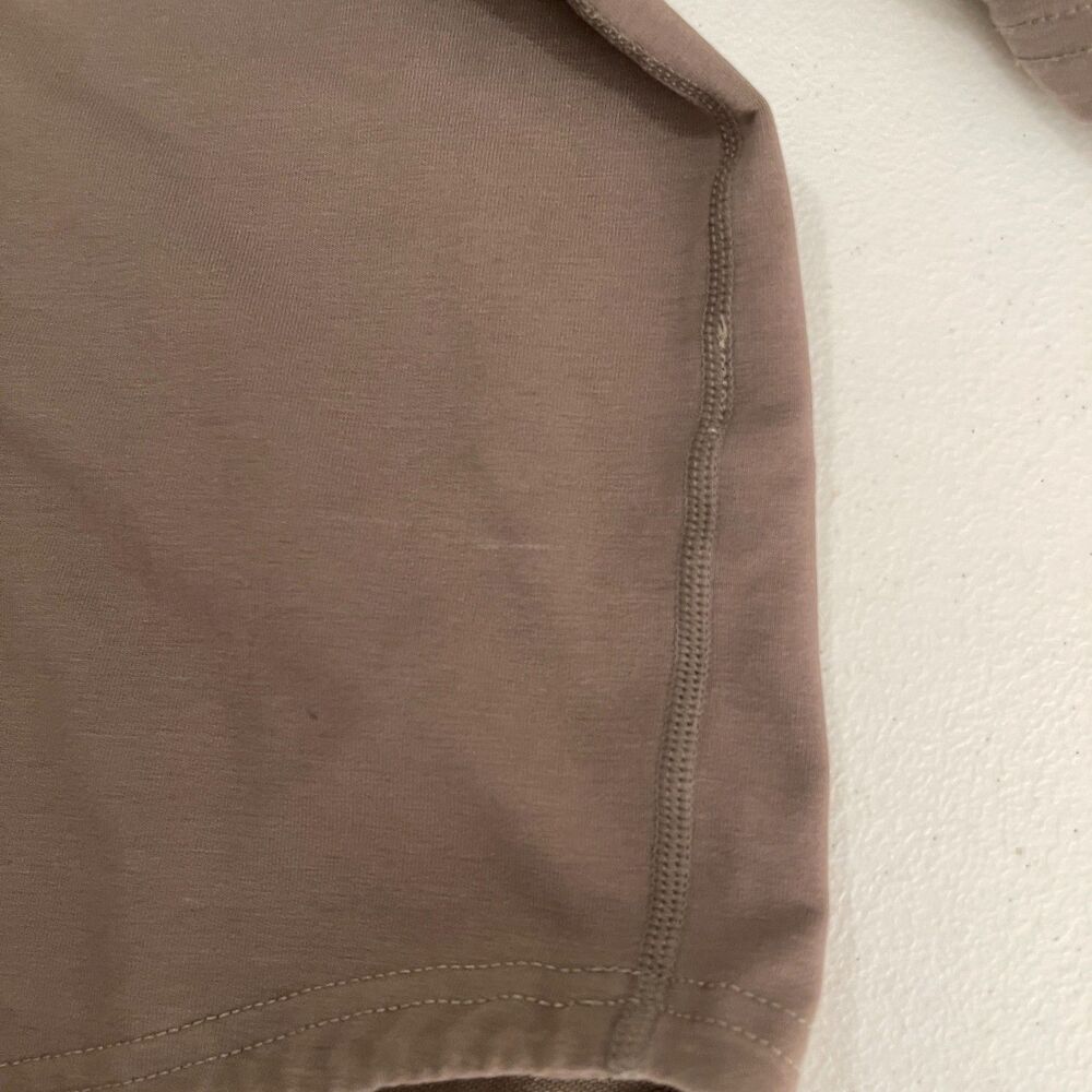 Bylt Polo Shirt Men's Large Lux Brown Drop Cut Short Sleeve Athletic Collared - Picture 10 of 11